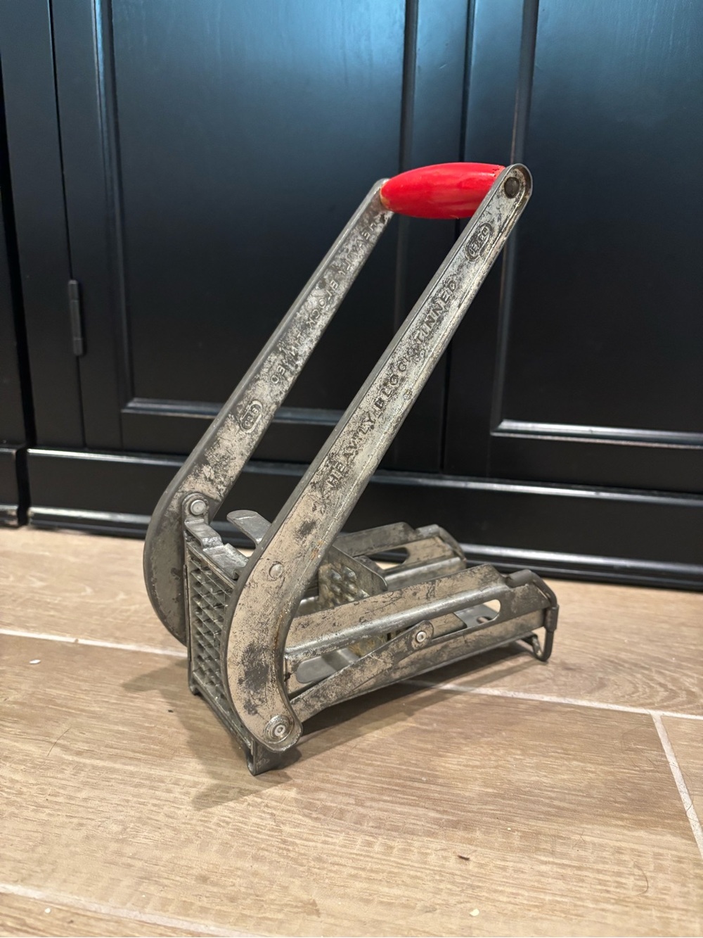 Vintage Heavy Duty French Fry Cutter Potato Slicer Kitchen Tool Ecko Farmhouse
